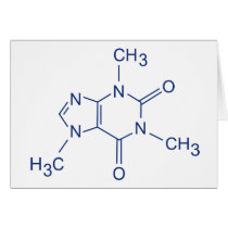 Caffeine Greeting Card