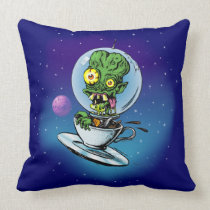 Caffeine Case From Outer Space pillows