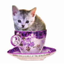Caffeine Cat 2 photosculpture Photo Sculptures