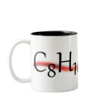 Caffeine Chemical Formula Coffee Mug.