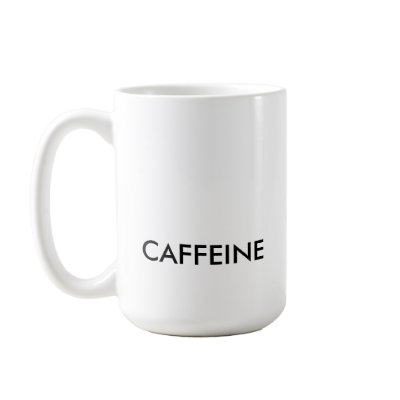 Caffeine Chemical Structure Mug by katherinenewman