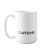 Caffeine Chemical Structure Mug by katherinenewman Caffeine Chemical Structure Mug