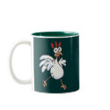 Caffeine Chick Mug by graphicdoodles Caffeine Chick Mug
