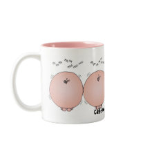 Caffeine is Pigalicious! mugs by graphicdoodles Caffeine is Pigalicious! mugs