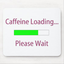 Caffeine Loading Mousepad mousepads