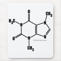 Caffeine Molecular Structure mousepads