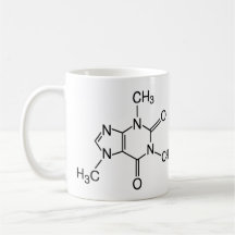 Caffeine Molecule Coffee Mug