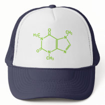 Caffeine Molecule Mesh Hat