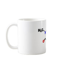 Caffeine Molecule Coffee Mugs