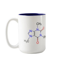 Caffeine Molecule mugs