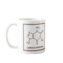 Caffeine Molecule Coffee Mug