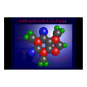 Caffeine Molecule (print) by Derethman Caffeine Molecule (print)