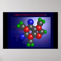 Caffeine Molecule (print)