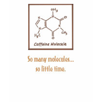 Caffeine Molecule / So many molecules... t-shirts by puzzlemaker Caffeine Molecule / So many molecules... t-shirts