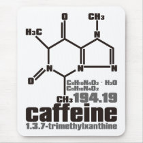 Caffeine mousepads