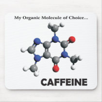Caffeine; Organic Molecule of Chouce Mouse Pads