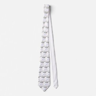 Caffeine Stimulant To My Existence (Molecule) tie
