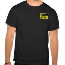 Caffeine Warning Accountant t-shirts