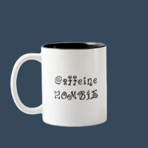 Caffeine Zombie mugs by wuglys Caffeine Zombie mugs