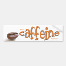 CaffeineAddix.com Bumper Sticker