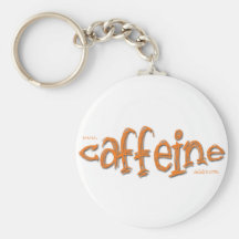 CaffeineAddix.com Key Chain