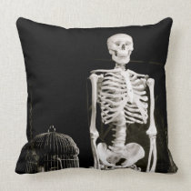 Cage and Skeleton pillows