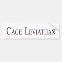Cage Leviathan Bumper Stickers