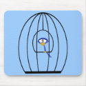 Caged Bird Mousepad
