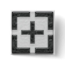 Caged Female Symbol buttons