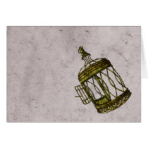Caged Heart Card