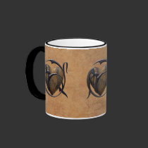 Caged Heart mugs