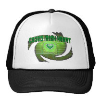 Caged Irish Heart hats