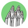 Caholic Nuns Stickers