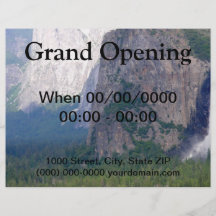 Caída nupcial del velo de Yosemite Tarjetas Publicitarias