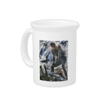 Cain by Lovis Corinth Drink Pitchers