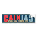 CAINiac for Herman Cain bumpersticker