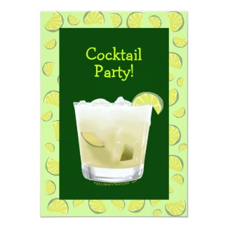 Caipirinha Cocktail Party Invitation Customizable