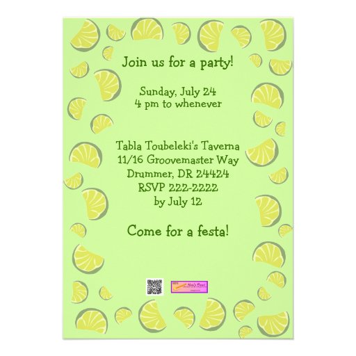 Caipirinha Party Coctail Party Invitation Template