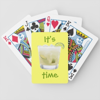 Caipirinha Time Cocktail Drinking Playing Cards