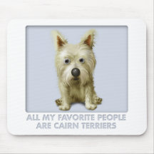 Cairn Terrier 1 Favorite Mouse Mats