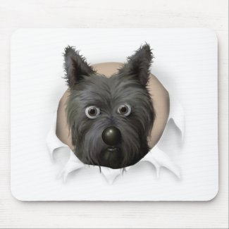 Cairn Terrier 2 Busting Out mousepad
