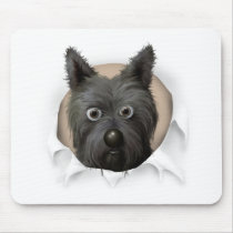 Cairn Terrier 2 Busting Out mousepads