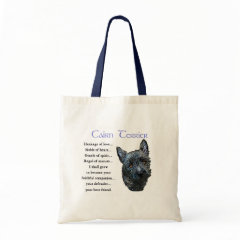 Cairn Terrier Art Gifts bag