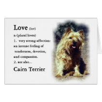 Cairn Terrier Art Gifts cards