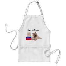 Cairn Terrier Back to School Apron