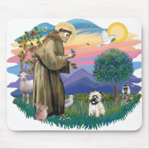 Cairn Terrier (black mask - #14) Mousepad