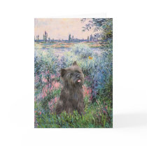 Cairn Terrier (Brindle 21) - By the Seine cards