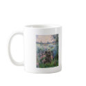 Cairn Terrier (Brindle 21) - By the Seine mugs by masterpiecedogs Cairn Terrier (Brindle 21) - By the Seine mugs