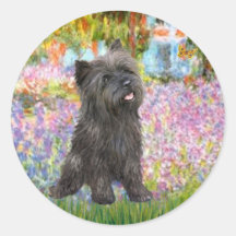Cairn Terrier (Brindle 21) - Garden Sticker
