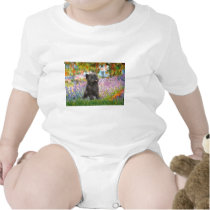 Cairn Terrier (Brindle 21) - Garden t-shirts by masterpiecedogs Cairn Terrier (Brindle 21) - Garden t-shirts
